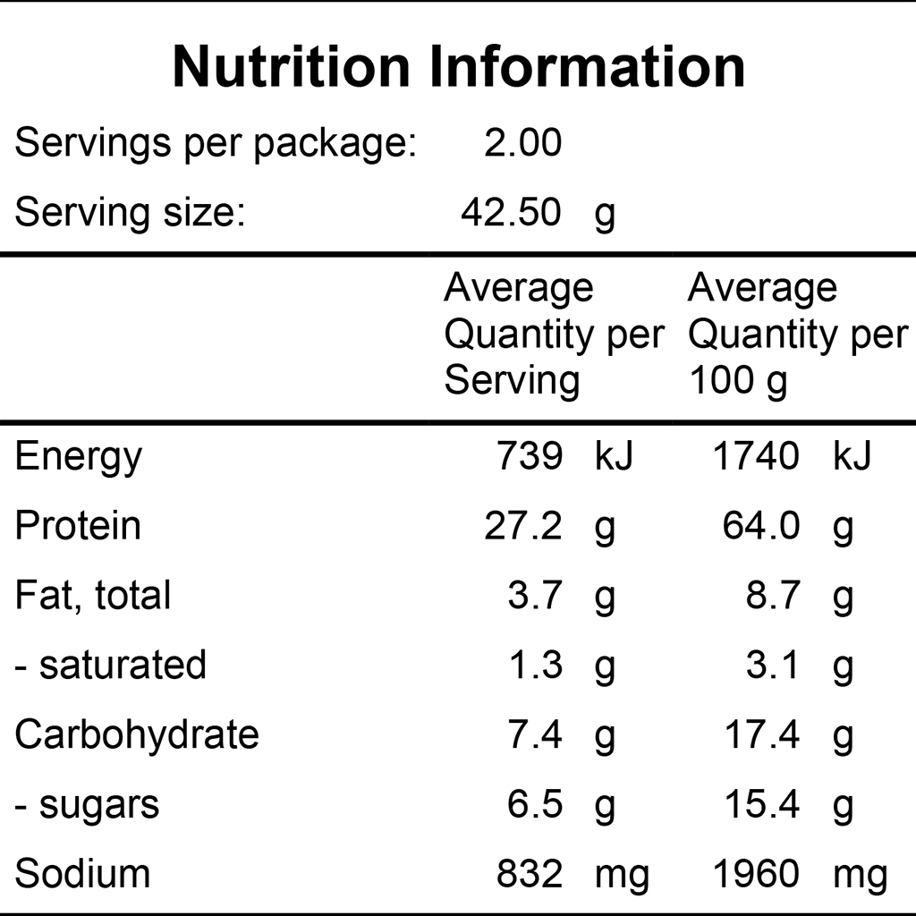 Yum Rum Beef Jerky - Image 2